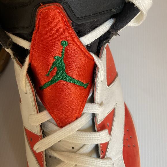 Nike Air Jordan Retro Gatorade Size 13 White Orange Green 384664-145 2017 - Picture 10 of 12